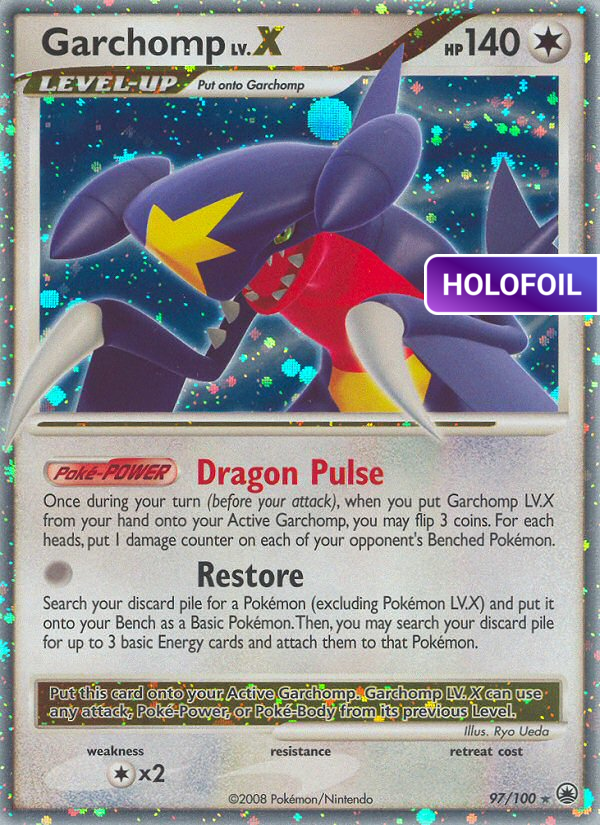 Garchomp LV.X (MD) #97 [EN/H]