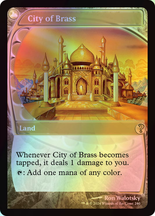 City of Brass (MB2) #240 [EN/F] s/o
