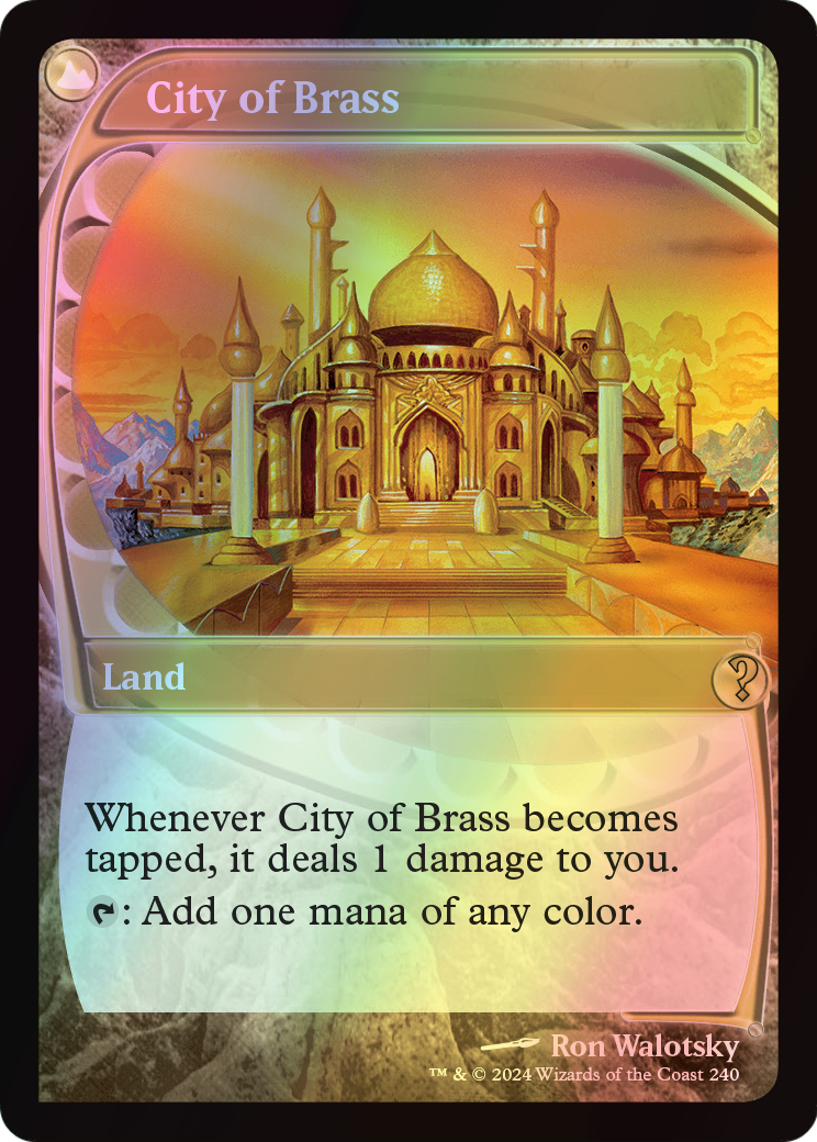 City of Brass (MB2) #240 [EN/F] s/o
