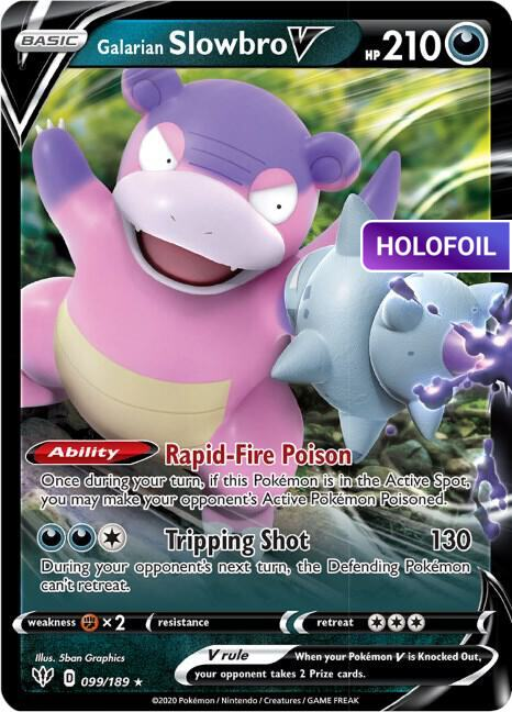 Galarian Slowbro V (DAA) #099 [EN/H] s/o