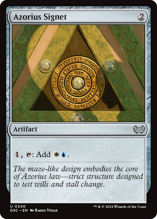 Azorius Signet (DSC) #240 [EN/N] s/o