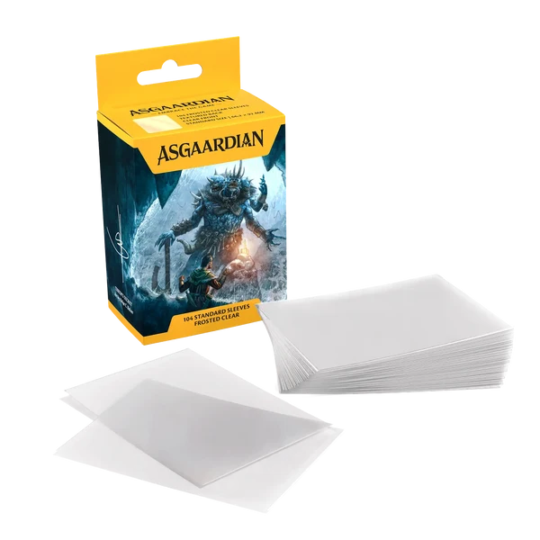 Asgaardian Frosted Clear Standard Sleeve