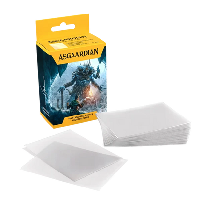 Asgaardian Frosted Clear Standard Sleeve