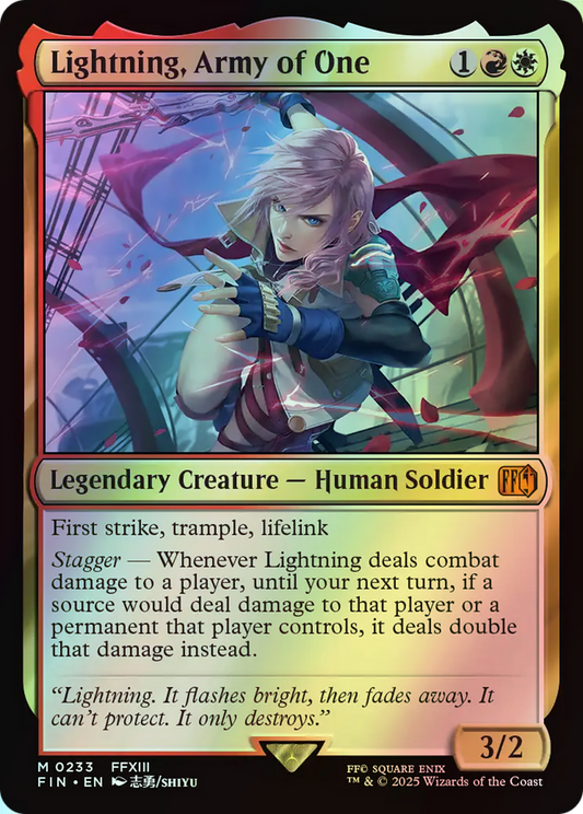 Lightning, Army of One (FIN) #233 [EN/F] s/o