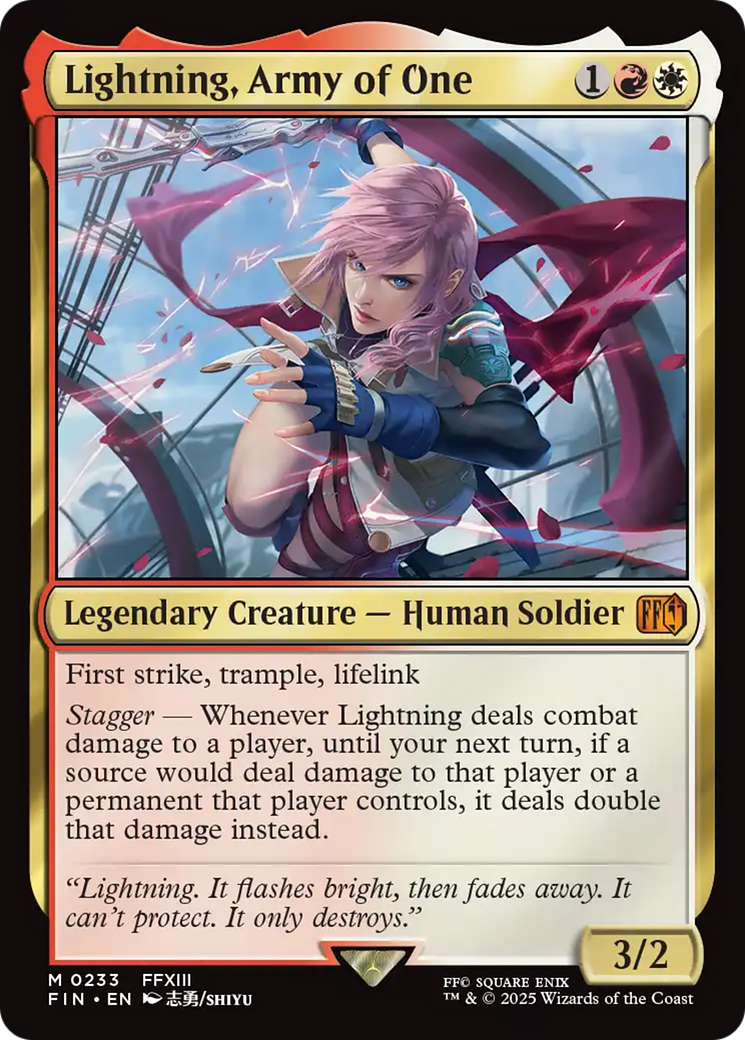 Lightning, Army of One (FIN) #233 [EN/N] s/o