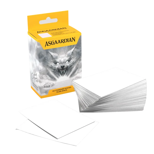 Asgaardian Plain White Standard Sleeve