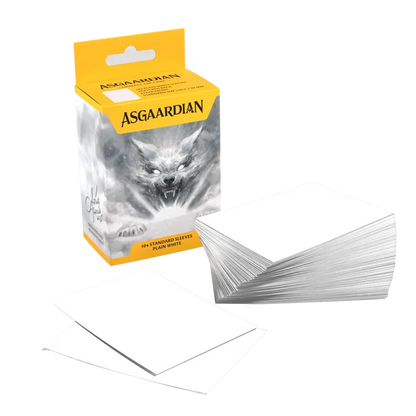 Asgaardian Plain White Standard Sleeve