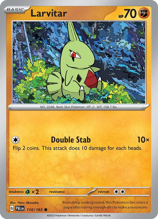 Larvitar (PAL) #110 [EN/N]