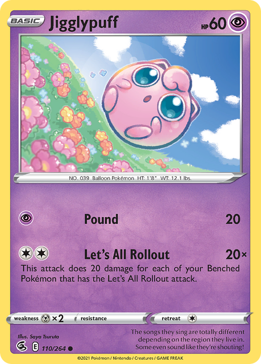 Jigglypuff (FST) #110 [EN/N] s/o