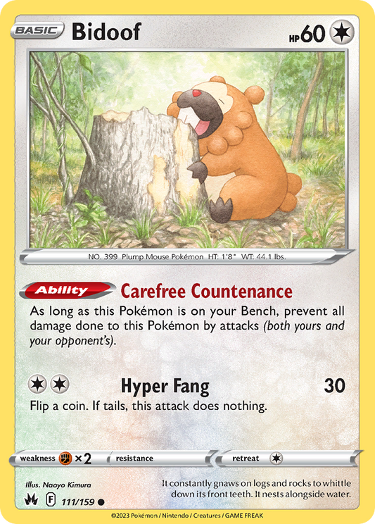Bidoof (CRZ) #111 [EN/N]