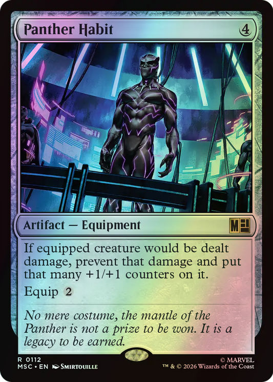 Panther Habit - Surge Foil (MSC) #112 [EN/F]