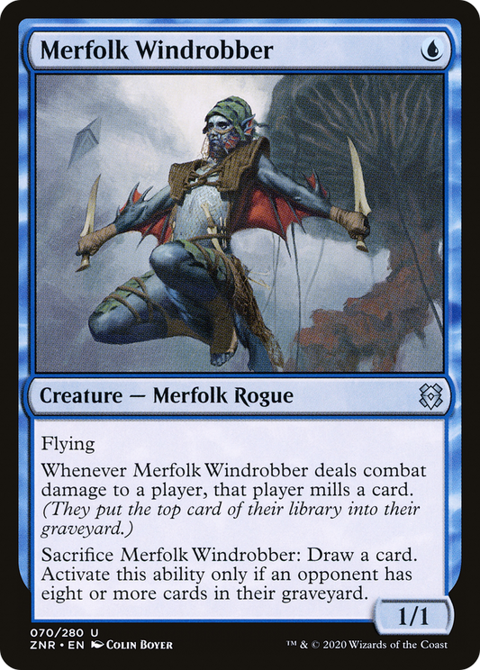 Merfolk Windrobber (ZNR) #70 [EN/N] s/o