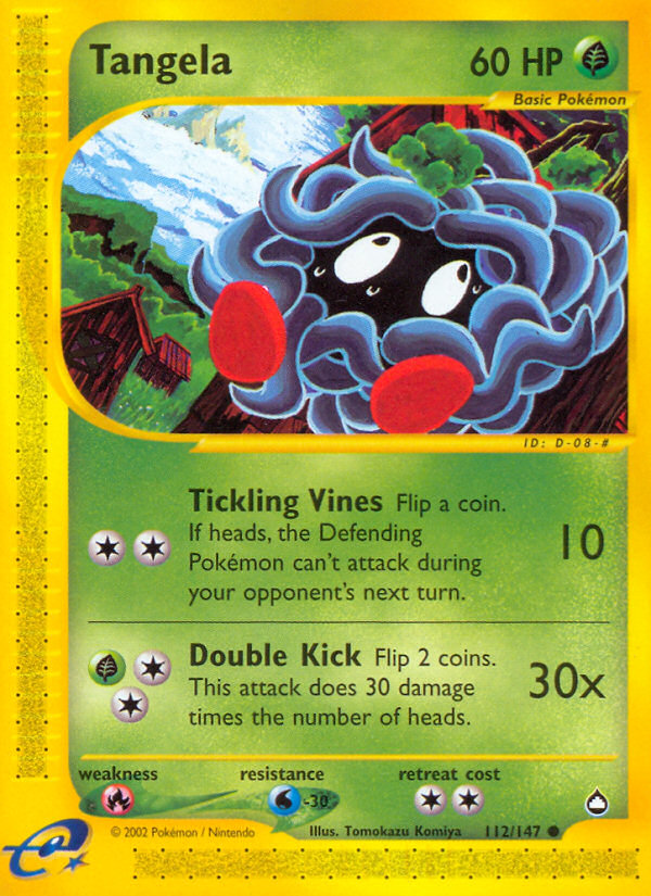 Tangela (AQ) #112 [EN/N] s/o
