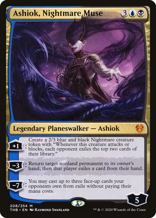Ashiok, Nightmare Muse (THB) #208 [EN/N] s/o