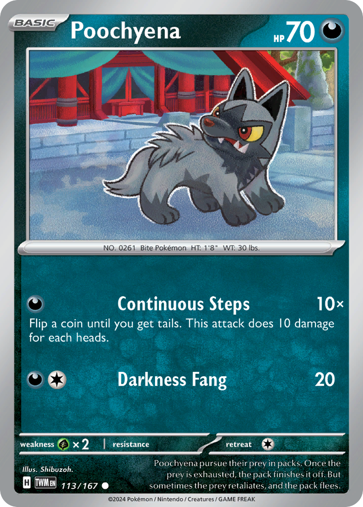 Poochyena (TWM) #113 [EN/N]