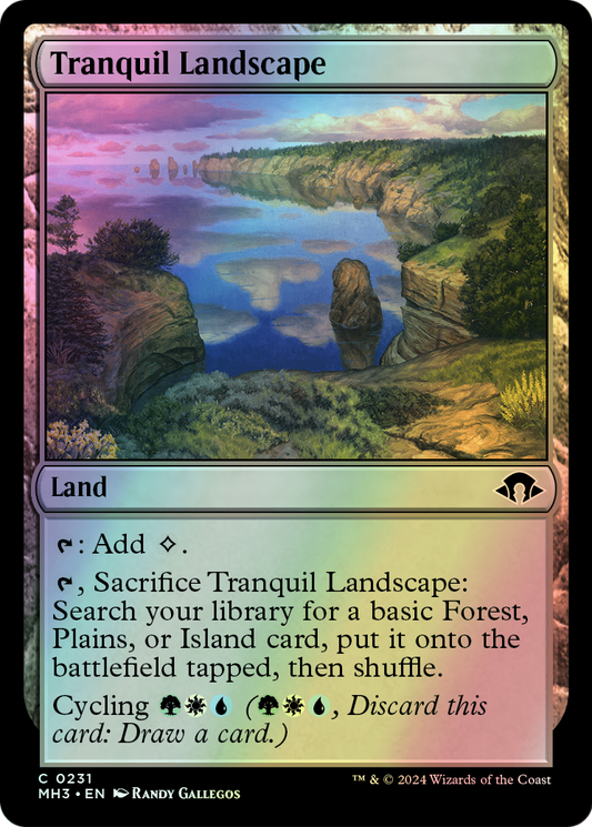 Tranquil Landscape (MH3) #231 [EN/F] s/o
