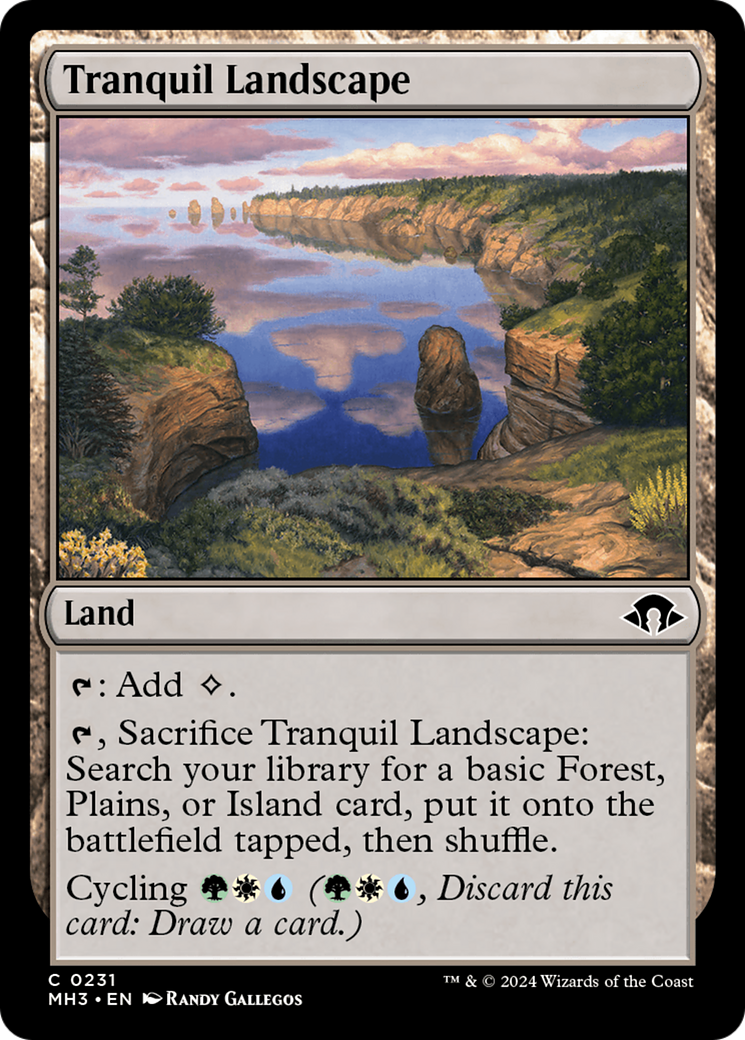 Tranquil Landscape (MH3) #231 [EN/N]