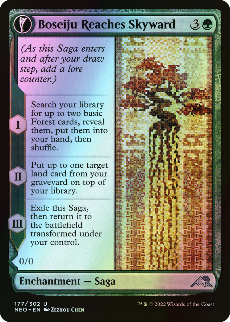 Boseiju Reaches Skyward // Branch of Boseiju (NEO) #177 [EN/F] s/o