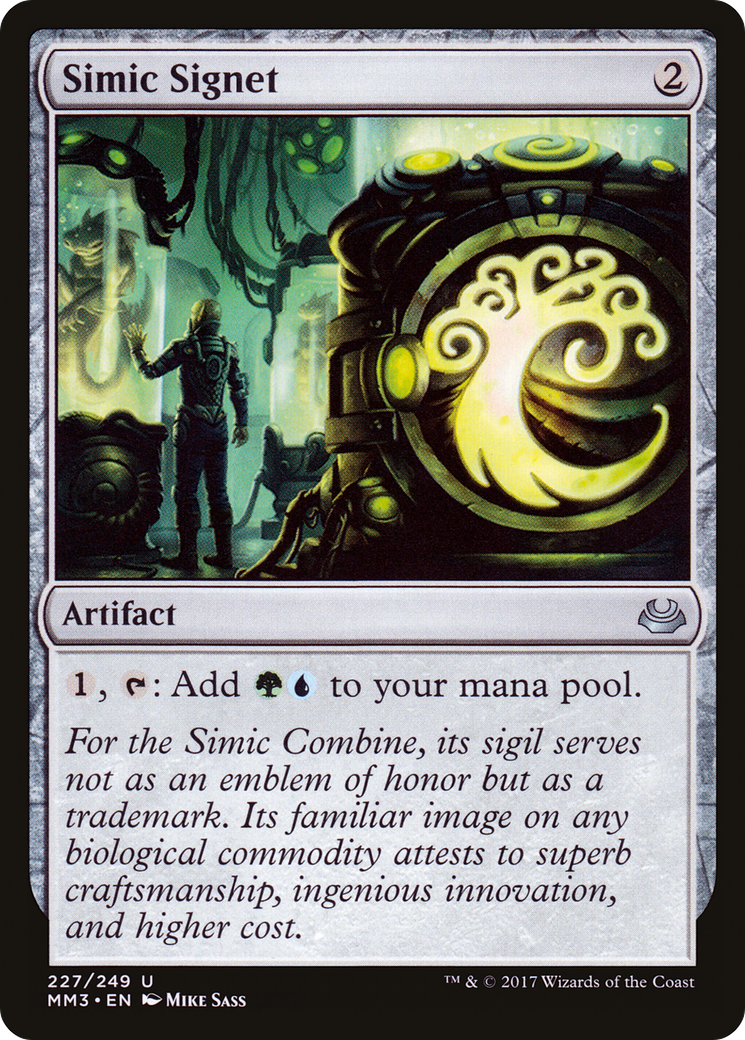 Simic Signet (MM3) #227 [EN/N]