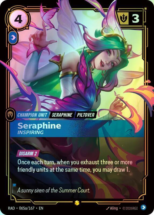 Seraphine, Inspiring (Alternate Art) (RAD) #065a [EN/F]