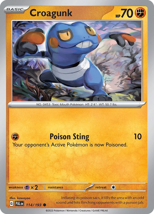 Croagunk (PAL) #114 [EN/N]