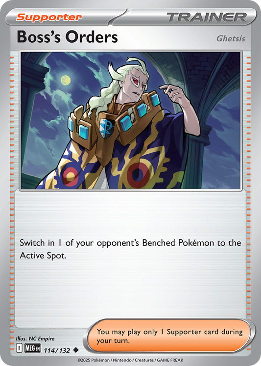 Boss's Orders [Ghetsis] (MEG) #114 [EN/N] s/o