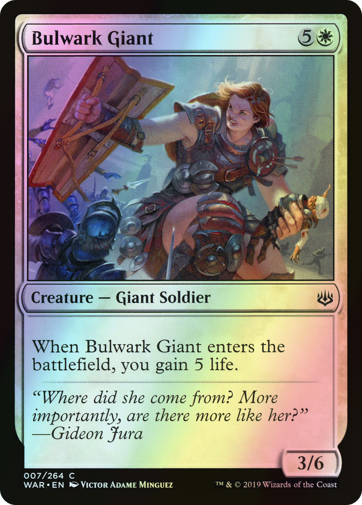 Bulwark Giant (WAR) #7 [EN/F]