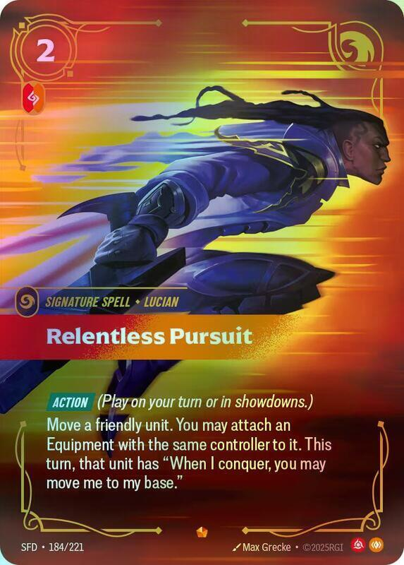 Relentless Pursuit (SFD) #184 [EN/F] s/o