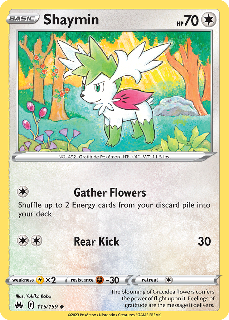 Shaymin (CRZ) #115 [EN/N]