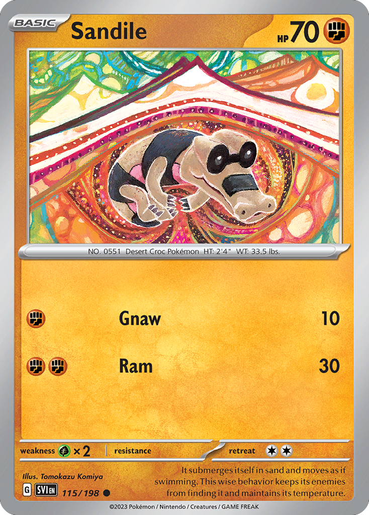 Sandile - 115/198 (SVI) #115 [EN/N]