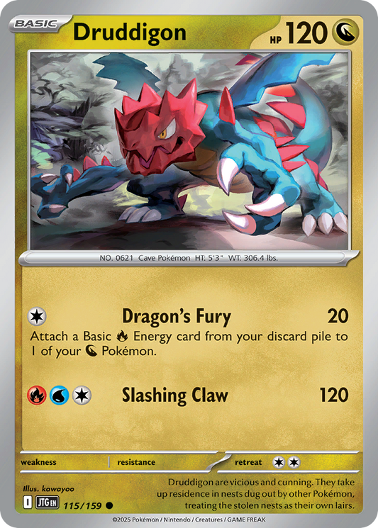 Druddigon (JTG) #115 [EN/N] s/o