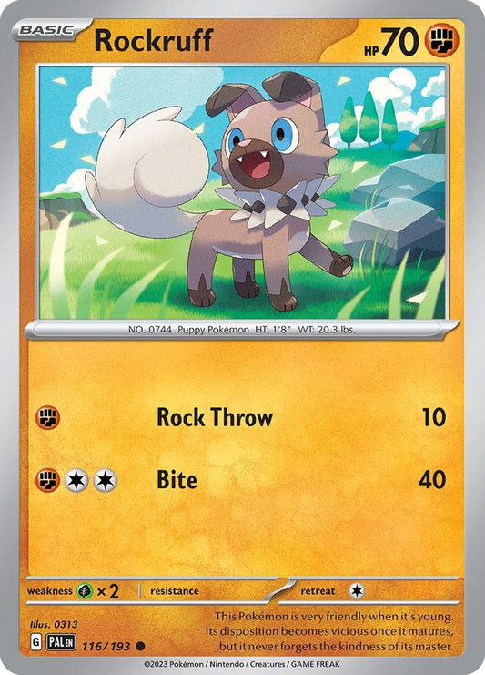 Rockruff (PAL) #116 [EN/N]
