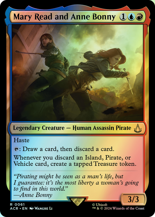 Mary Read and Anne Bonny (ACR) #61 [EN/F]