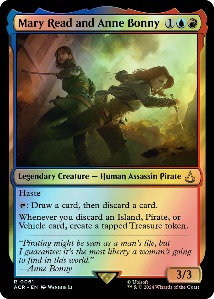 Mary Read and Anne Bonny (ACR) #61 [EN/F] s/o