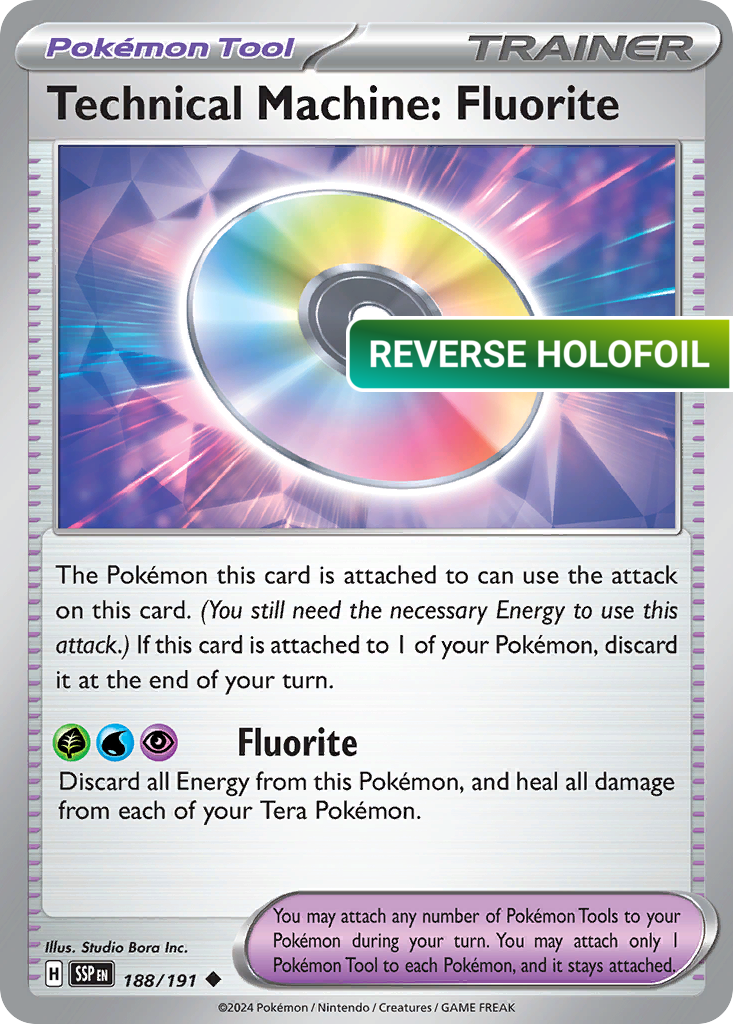 Technical Machine: Fluorite (SSP) #188 [EN/R] s/o