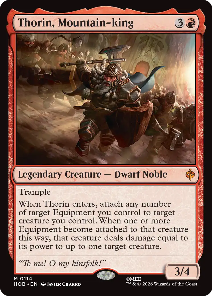 Thorin, Mountain-king (HOB) #114 [EN/N]