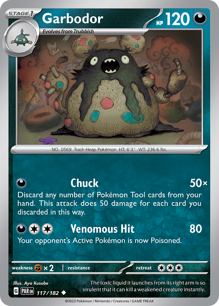 Garbodor - 117/182 (PAR) #117 [EN/N]
