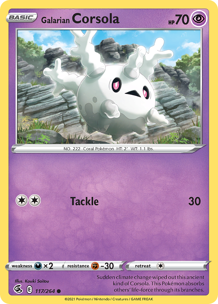 Galarian Corsola (FST) #117 [EN/N] s/o