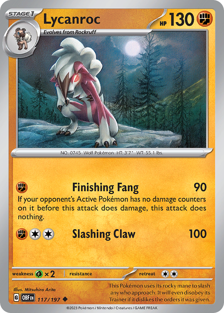 Lycanroc (OBF) #117 [EN/N]