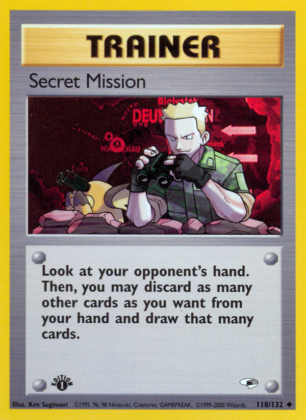 Secret Mission (G1) #118 [EN/1E] s/o