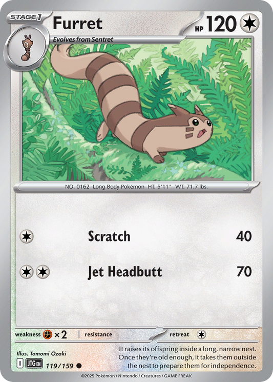 Furret - 119/159 (JTG) #119 [EN/N] s/o