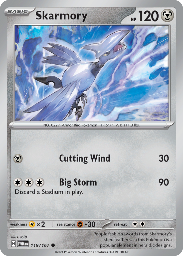 Skarmory (TWM) #119 [EN/N]