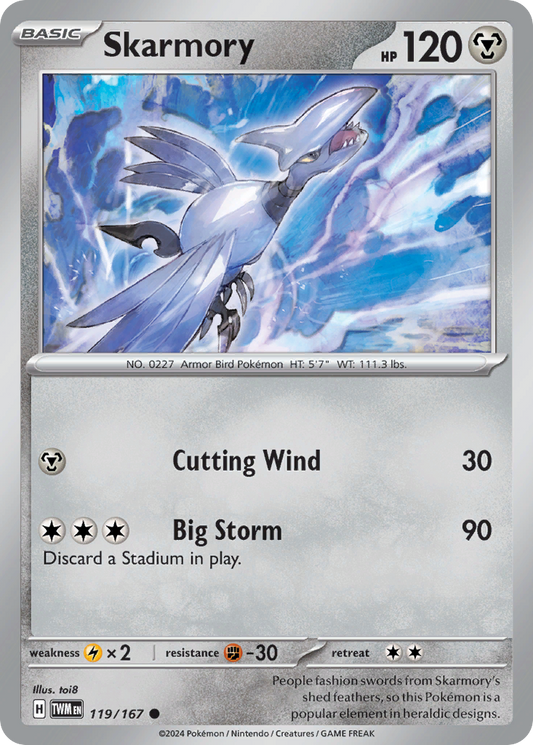 Skarmory (TWM) #119 [EN/N]