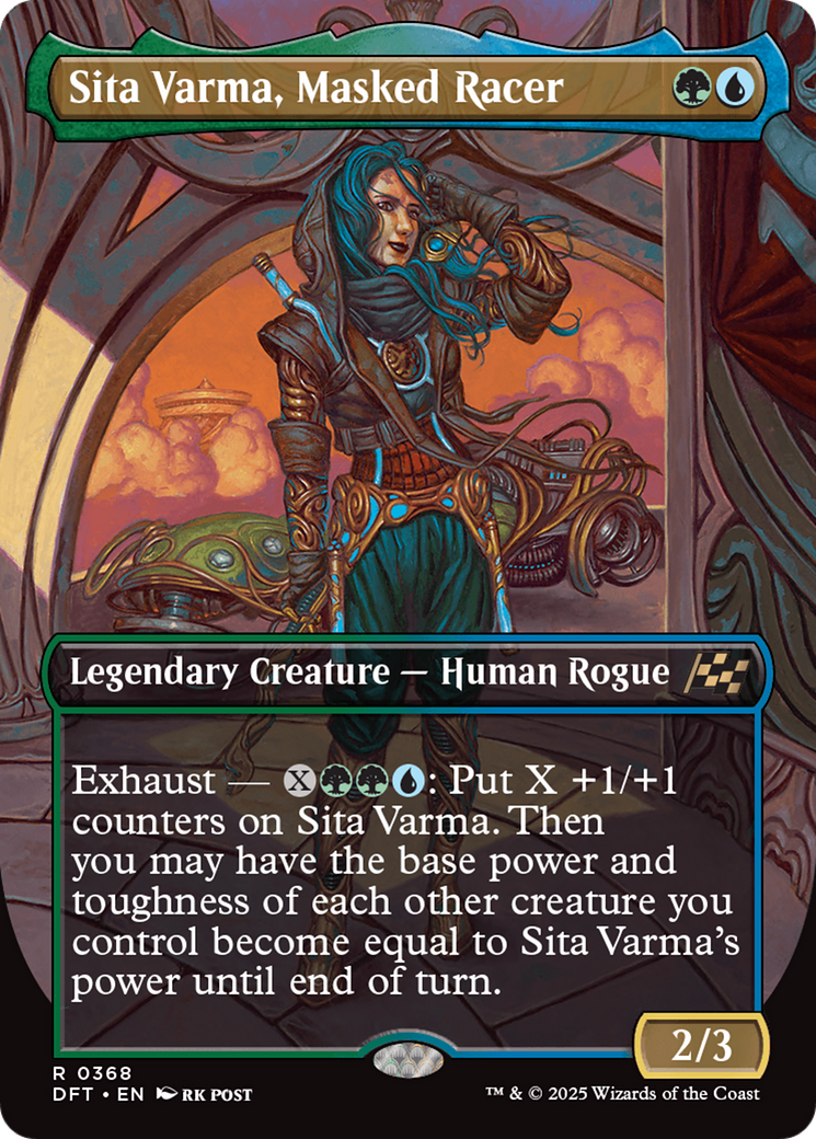Sita Varma, Masked Racer (DFT) #368 [EN/N]