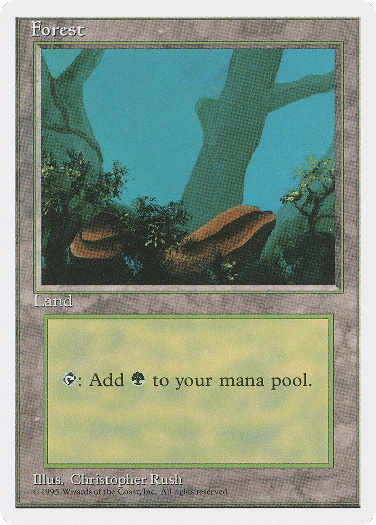 Forest (4ED) #376 [EN/N]