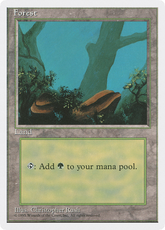 Forest (4ED) #376 [EN/N] s/o