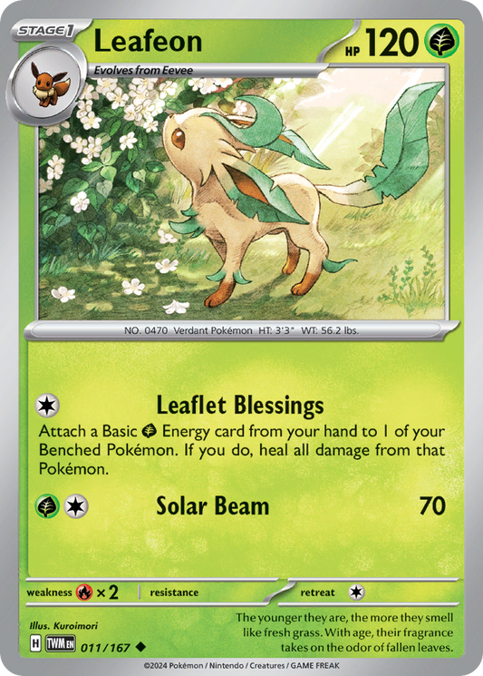 Leafeon (TWM) #11 [EN/N] s/o