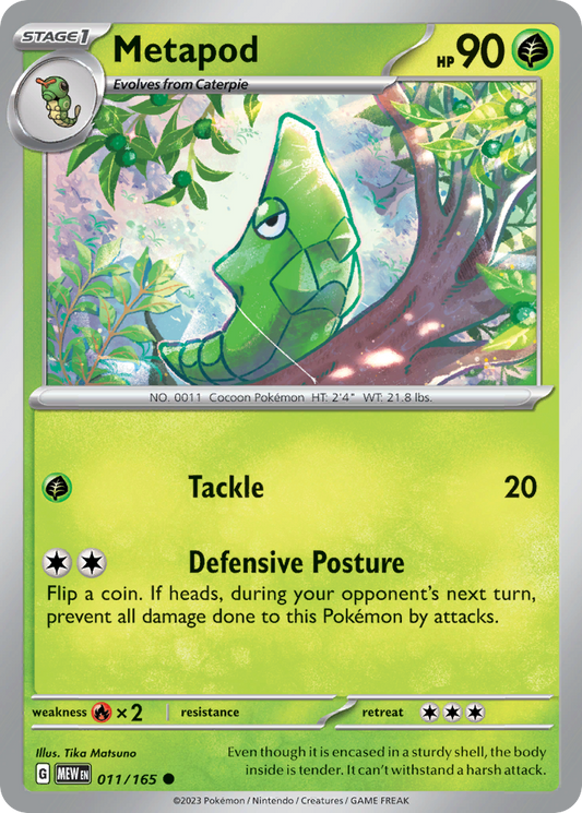 Metapod (MEW) #11 [EN/N]