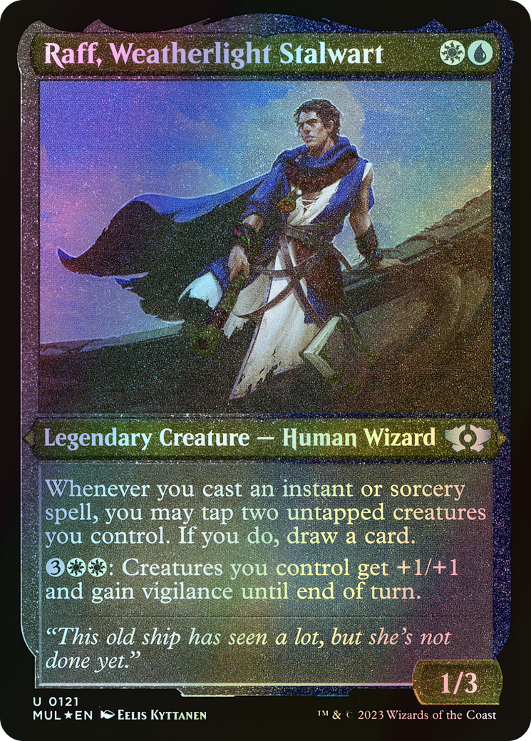 Raff, Weatherlight Stalwart (MUL) #121 [EN/E]