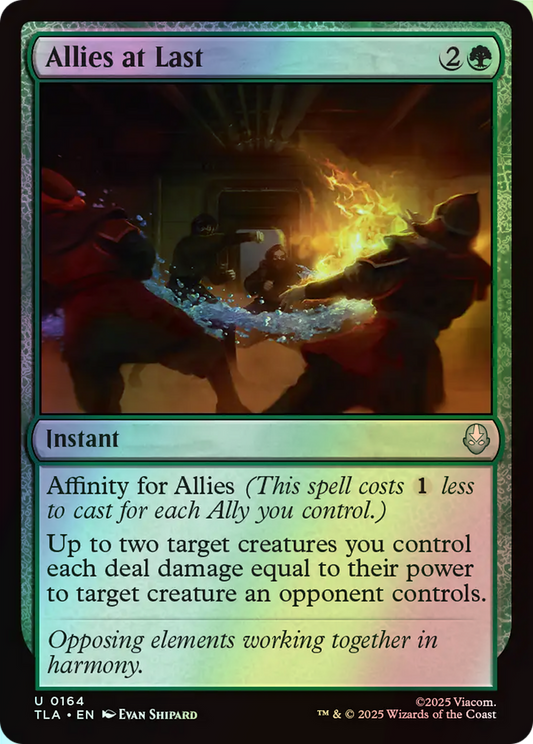 Allies at Last (TLA) #164 [EN/F] s/o